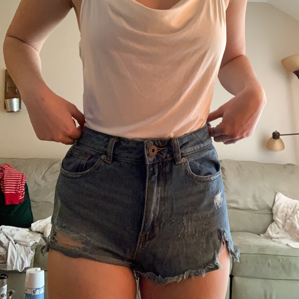Bullhead denim shorts